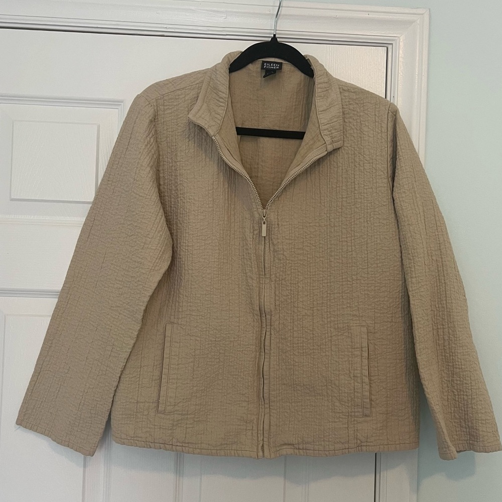 Eileen Fisher Tan Jacket